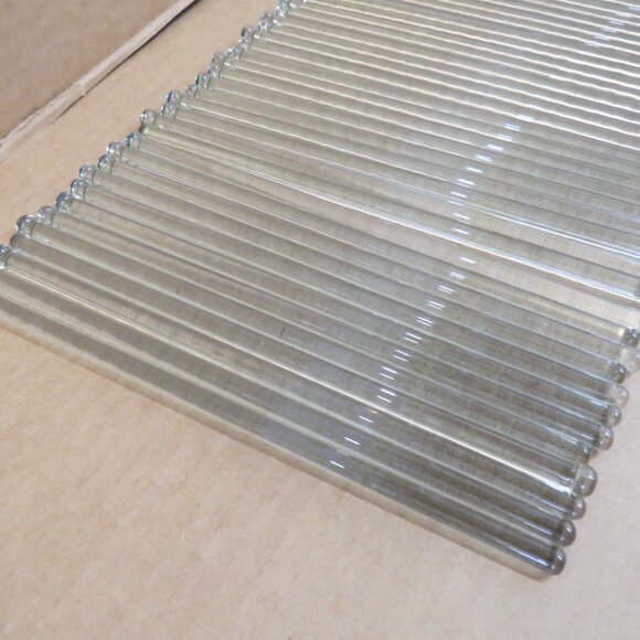 Lot of 80 Chemistry Medical Lab 8-1/2" Ball End Glass Rods Stirrers Agitators - Picture 2 of 8